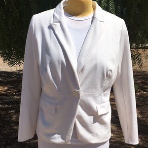 Liz Claiborne off white jacket. Sz. XL